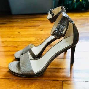 Tan Nine West Heels